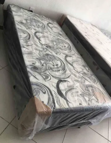 Cama solteiro padrão pronta entrega 