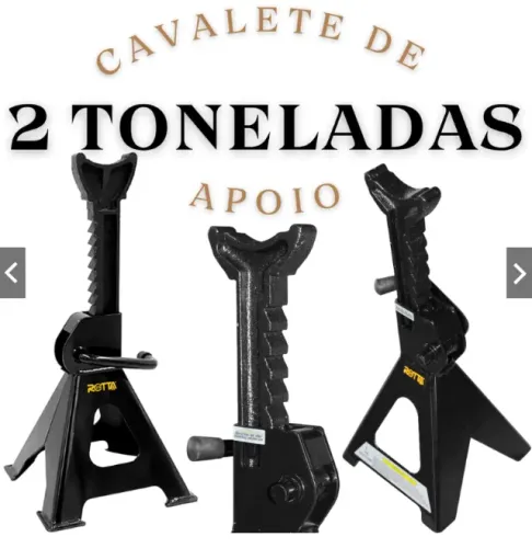 CAVALETE DE APOIO PARA VEICULOS 2 TONELADAS - ROTTA376 (R300333)