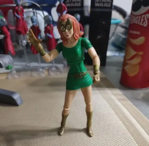 Boneca Garota Marvel Silver Age Marvel Legends Marvel Girl Jean Grey Exclusive Hasbro