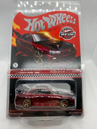 Hot Wheels RLC Red Line Club Exclusive selections Nissan Skyline GT-R (BNR34)