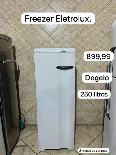 Freezer Electrolux Degelo 250 Litros