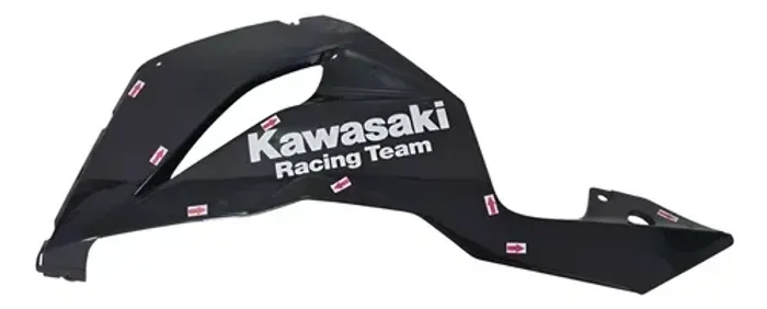 Carenagem Spoiler Esq Kawasaki Zx6 19/24 Orig Quebrado 55251