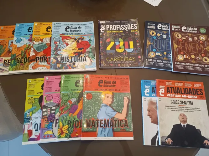 Livros Guia do estudante Pre vestibular 