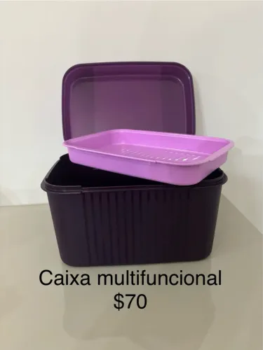 Caixa Multifuncional Tupperware
