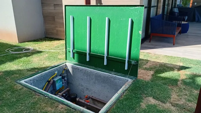 Tampas para aquecedor