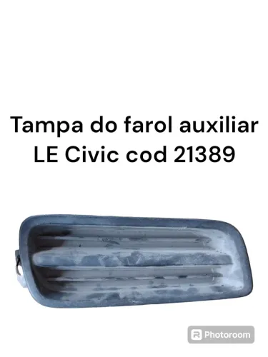 Tampa Do Farol Auxiliar Lado Esquerdo Honda Civic Cod 21389