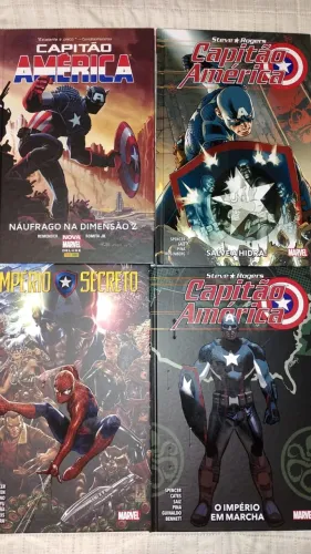 Pack Capitão América da Hidra. 4 edições de luxo