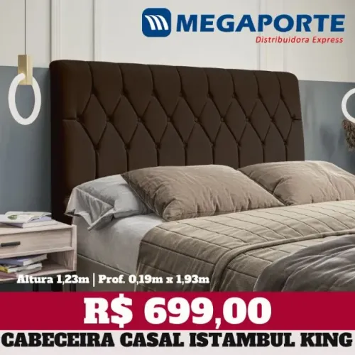 Cabeceira Cama Box KING (Novo) Entrega Grátis!