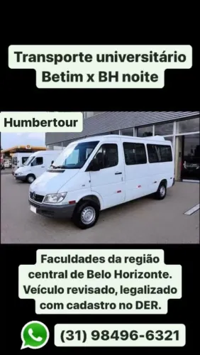 Transporte universitário/Viagens