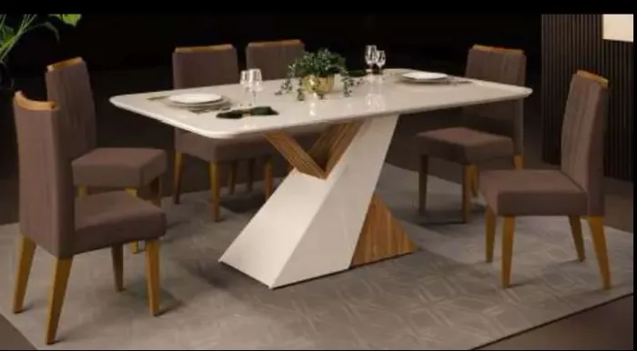 Mesa de jantar com 6 cadeiras