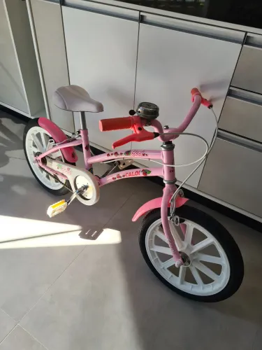 Bicicleta Infantil Rosa - Caloi Ceci