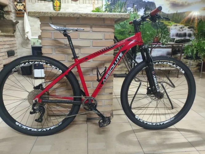 Bicicleta aro 29 MTB Absolute Wild Pro Vermelho