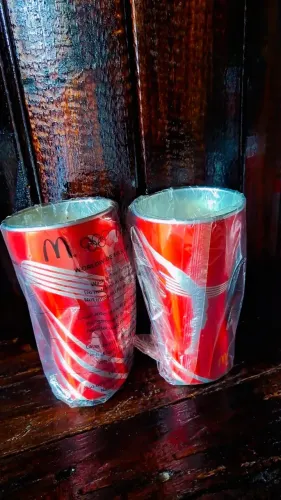 Copos de alumínio Coca Cola olimpíadas 2016