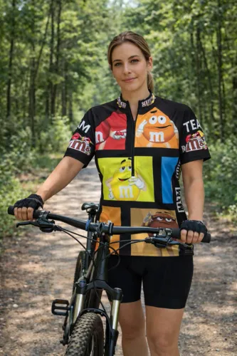 Camiseta de Ciclismo Feminino com Proteção UV Ziper Frontal Bike