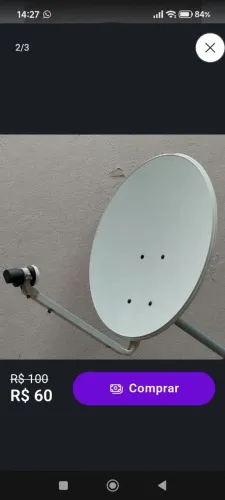Antena para tv a. Cabo
