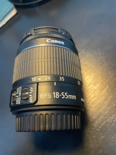 Lente Canon 18-55 mm