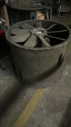 Exaustor / Ventilador Axial Industrial de Grande Porte