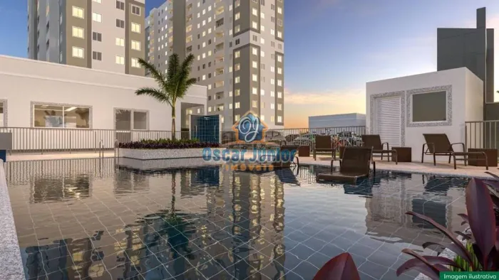 Apartamento Novo Passaré de 2 Quartos + WC Social Lazer Completo 36m² | A partir de R$ 273