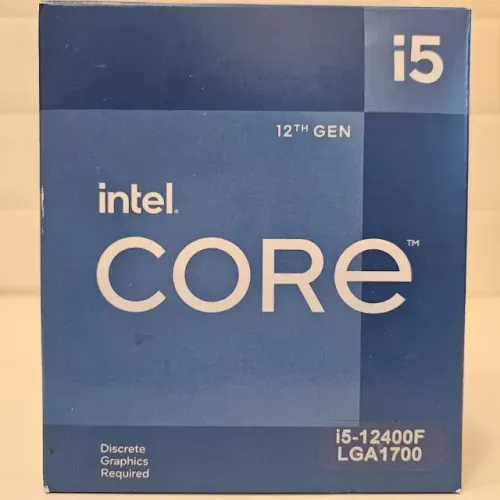 Processador Intel Core i5-12400F, 6-Core, 12-Threads, 2.5GHz (4.4GHz Turbo) - Novo