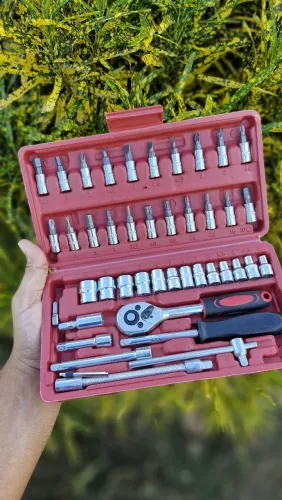 Kit de Ferramentas Profissional - 46 Peças