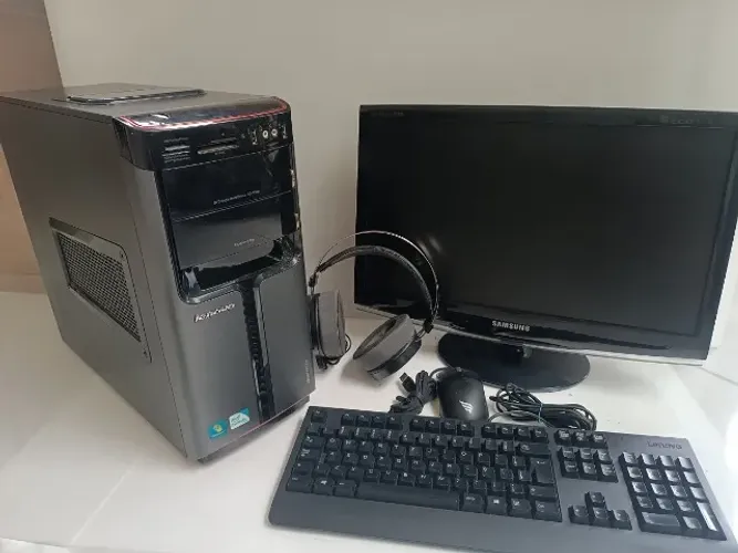 Pc Completo Lenovo I5-3330 4gb Hd500gb Monitor Teclado Mouse