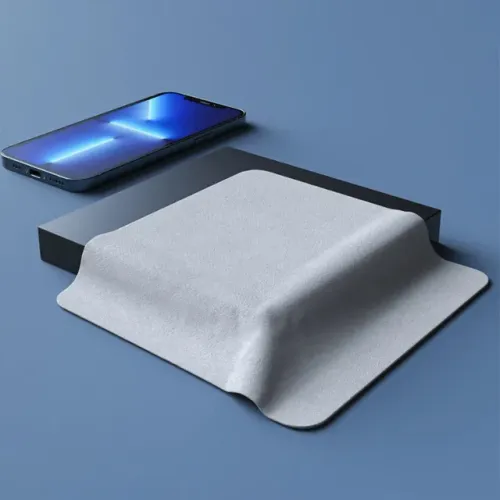Pano de Polimento Limpeza Telas Sensíveis Premium Microfibra