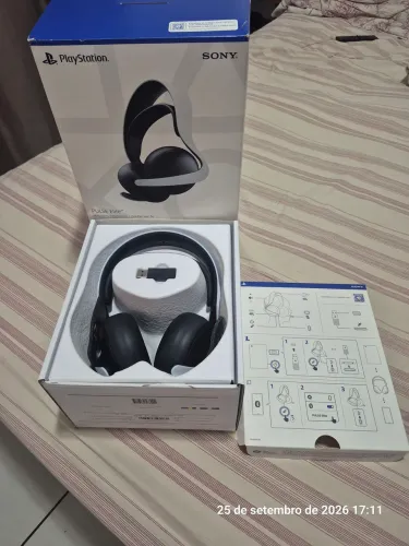 Headset Sony Pulse Elite PS5 - Original com Caixa - Seminovo - Santos