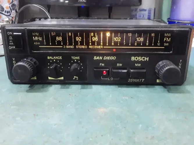 RADIO SAN DIEGO COM BLUETOOTH E LED