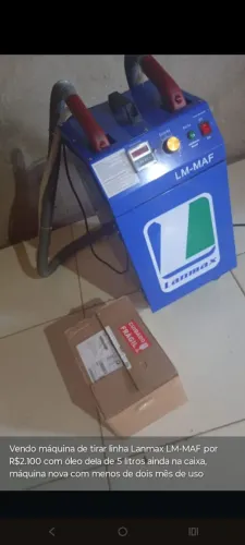 Vendo máquina te tirar a linha com apenas dois meses de uso por r$ 1800