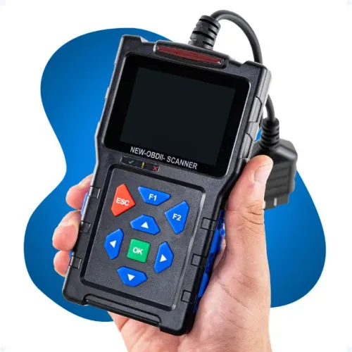Scanner Automotivo OBD2 Aiker ASA-5028 para Diagnóstico Veicular Leitor de Falhas no Motor