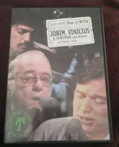Dvd Jobim, Vinícius e Toquinho 