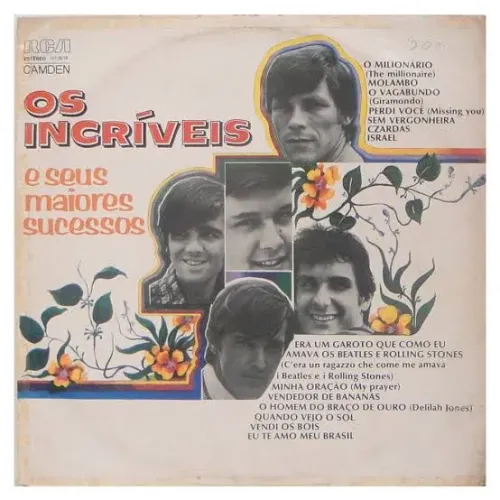 2 LPS - OS INCRÍVEIS E RENATO E SEUS BLUE CAPS