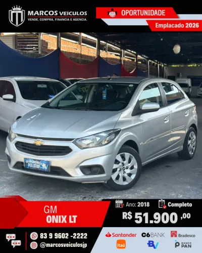 Chevrolet Onix Hatch LT 1.0 8V Flex Mec. 4P 2018