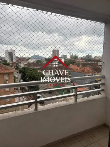 Apartamento para alugar no bairro da Encruzilhada em Santos/SP