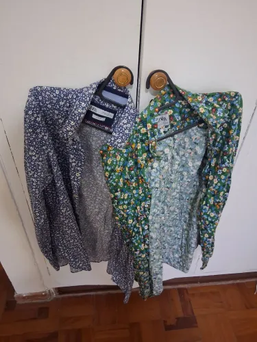 Camisas Zara Slim Adulto