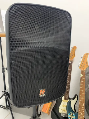 Caixa Ativa Staner SR315A Bluetooth 300W Subwoofer Profissional Preto