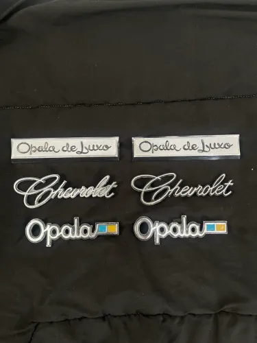 Emblemas do Opala (originais)