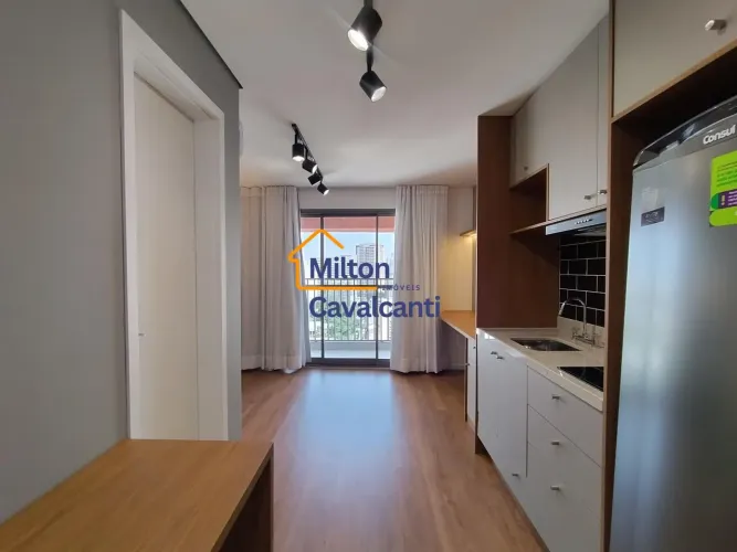 Apartamento para Locação em São Paulo, Santo Amaro, 1 dormitório, 1 suíte, 1 banheiro