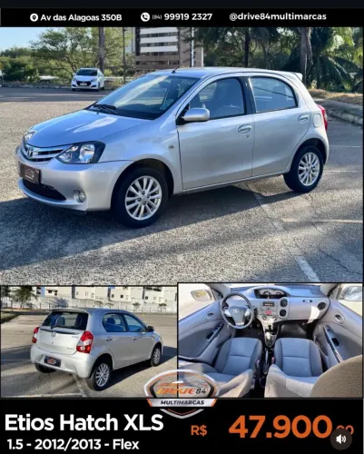 Toyota Etios XLS 1.5 Flex 16V 5P Mec. 2013