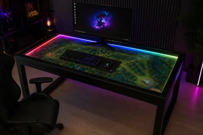 Mesa para PC gamer ou escritório