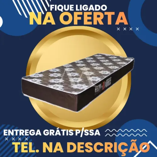 Colchão D28 Solteiro Entrega Hoje Grátis para Salvador / Pague ao Receber
