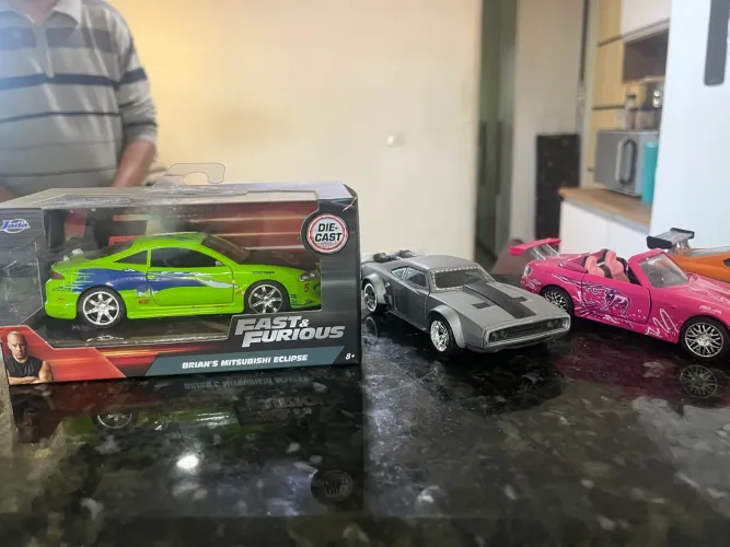 4 Carros velozes e furiosos Jada toys