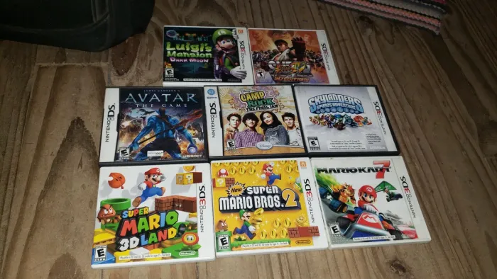 Lote jogos 3ds Nintendo
