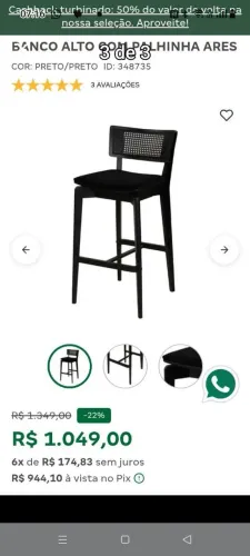 Banqueta Ares Tok stok