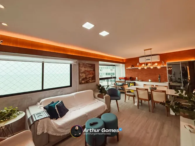 Apartamento em Piedade (beira-mar) com 03 Quartos, Reformado e 98 m² - Edf. Roberta da Ros