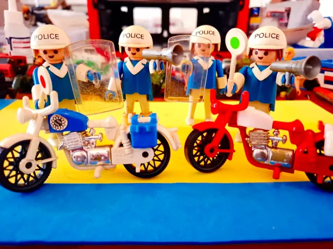 Playmobil anos 80 Polícia de Choque