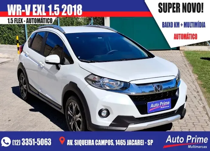 Honda WR-V EXL 1.5 Flexone 16V 5P Aut. 2018