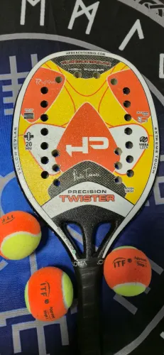 Raquete Beach Tennis Hp Precision Twister Limited Edition 