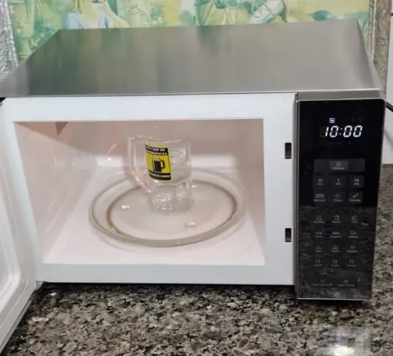 MICROONDAS PANASONIC STYLE 31 LITROS TAMPA INOX