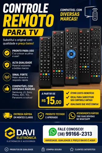 Controle Tv